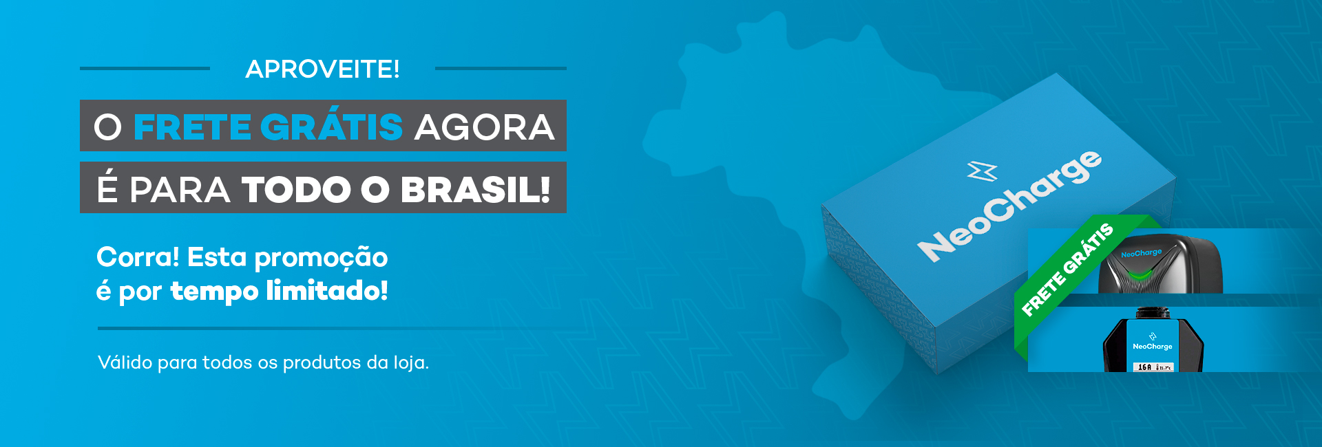 NeoCharge - Frete Grátis para Todo o Brasil